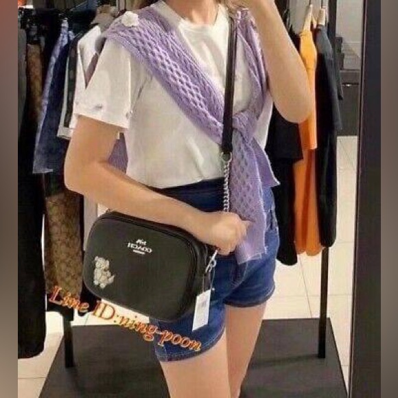 NWT - COACH Jamie Camera Bag With Happy Dog - CC791 - Picture 2 of 15